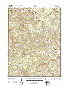 Wallaceton 2013 topographic map thumbnail