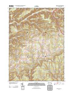 White Pine 2013 topographic map thumbnail