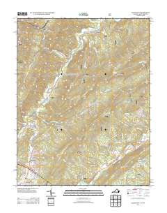 Alleghany 2013 topographic map thumbnail