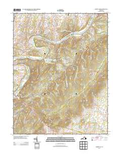 Ashby Gap 2013 topographic map thumbnail