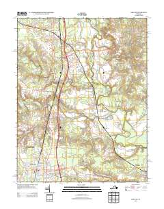 Ashland 2013 topographic map thumbnail