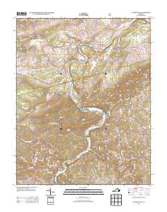 Austinville 2013 topographic map thumbnail