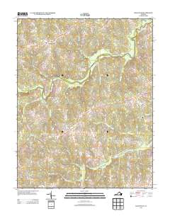 Ballsville 2013 topographic map thumbnail