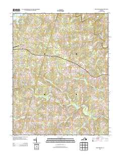Beaverdam 2013 topographic map thumbnail