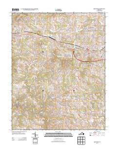 Bedford 2013 topographic map thumbnail