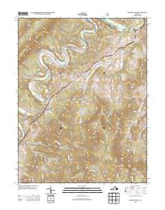Bentonville 2013 topographic map thumbnail