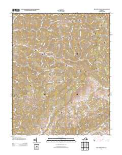 Big A Mountain 2013 topographic map thumbnail