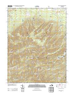 Big Levels 2013 topographic map thumbnail