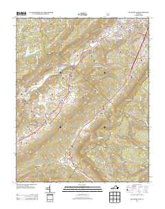 Big Stone Gap 2013 topographic map thumbnail