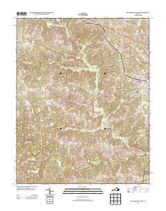 Blackstone West 2013 topographic map thumbnail
