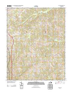 Blairs 2013 topographic map thumbnail