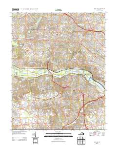 Bon Air 2013 topographic map thumbnail