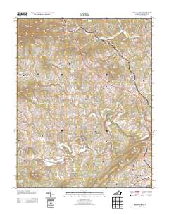 Boones Mill 2013 topographic map thumbnail