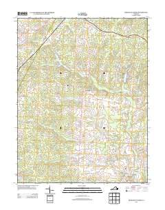 Boswells Tavern 2013 topographic map thumbnail
