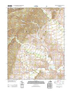 Briery Branch 2013 topographic map thumbnail