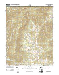 Browns Cove 2013 topographic map thumbnail