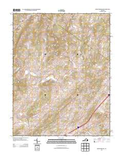 Brownsburg 2013 topographic map thumbnail