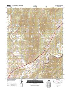 Buchanan 2013 topographic map thumbnail