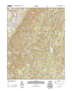 Buena Vista 2013 topographic map thumbnail