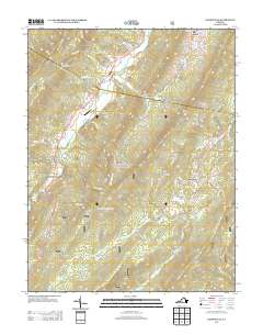 Burnsville 2013 topographic map thumbnail