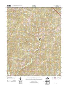 Caledonia 2013 topographic map thumbnail