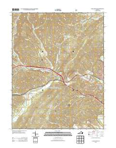 Callaghan 2013 topographic map thumbnail