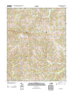 Callands 2013 topographic map thumbnail