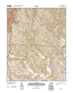 Cana 2013 topographic map thumbnail