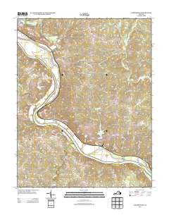 Cartersville 2013 topographic map thumbnail