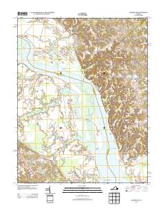 Champlain 2013 topographic map thumbnail