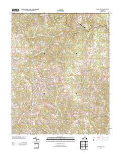 Chase City 2013 topographic map thumbnail