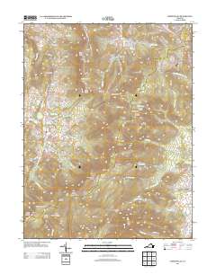 Chester Gap 2013 topographic map thumbnail