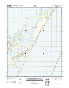 Chincoteague East 2013 topographic map thumbnail