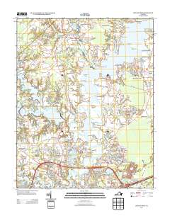 Chuckatuck 2013 topographic map thumbnail