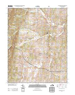 Churchville 2013 topographic map thumbnail