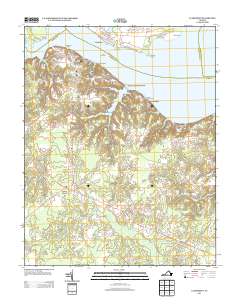 Claremont 2013 topographic map thumbnail