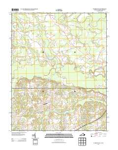 Claresville 2013 topographic map thumbnail