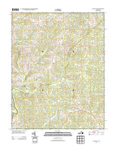 Clayville 2013 topographic map thumbnail