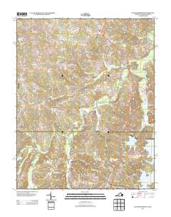 Cluster Springs 2013 topographic map thumbnail