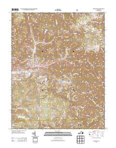 Coeburn 2013 topographic map thumbnail