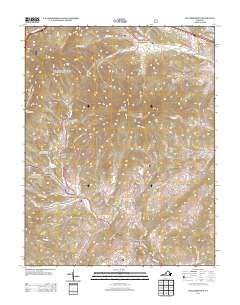 Collierstown 2013 topographic map thumbnail