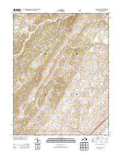 Conicville 2013 topographic map thumbnail