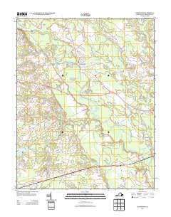 Courtland 2013 topographic map thumbnail