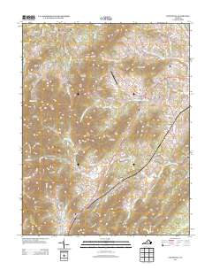 Covesville 2013 topographic map thumbnail