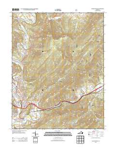Covington 2013 topographic map thumbnail