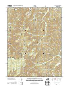 Cow Knob 2013 topographic map thumbnail