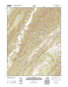 Craigsville 2013 topographic map thumbnail