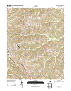 Crewe East 2013 topographic map thumbnail
