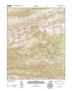 Cripple Creek 2013 topographic map thumbnail