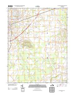 Culpeper East 2013 topographic map thumbnail